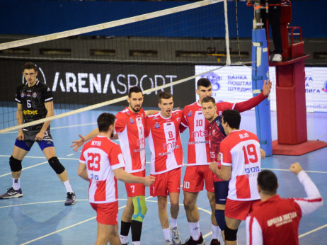 Odbojkaši Crvene zvezde slavili protiv Vojvodine, Radnički bolji od Dubočice