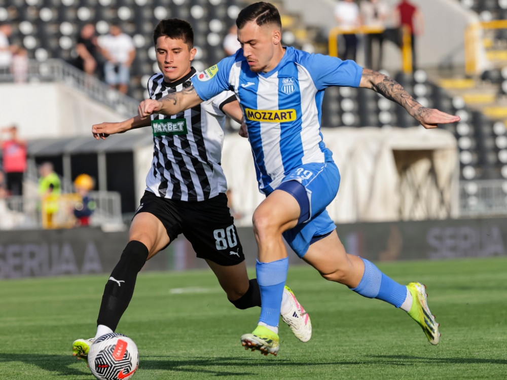 Fudbaleri Partizana i OFK Beograda u duelu