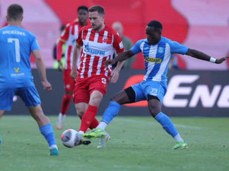 (KRAJ) Crvena zvezda - OFK Beograd (5:2): Crveno-beli bacili "petardu" na hrabre "romantičare"